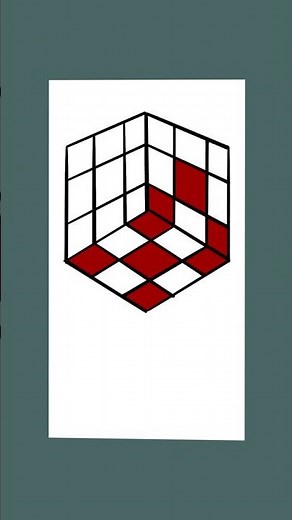 How to draw an Isometric Cube (Easy)