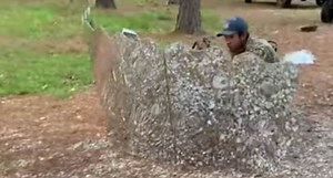 Is This Rolling, Reflective Blind a Genius Hunting Innovation, or Not So Much?