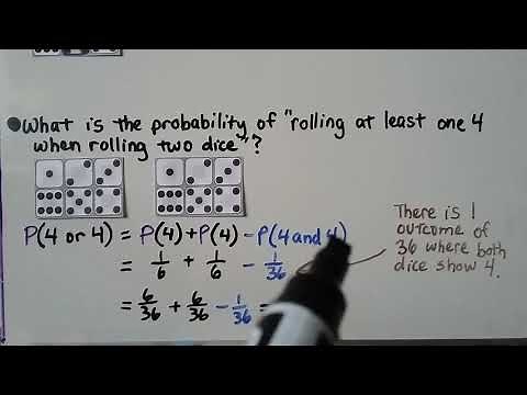 Geometry 13.5b, Probability of Inclusive Events