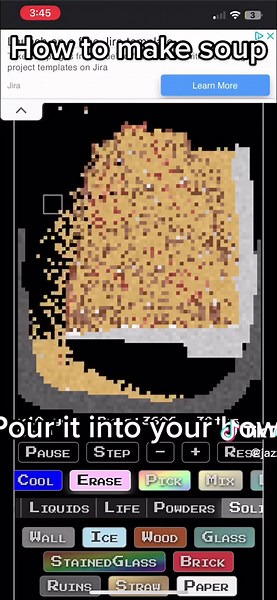 Sandboxels Soup Making Tutorial