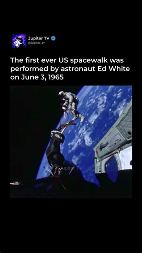 NASA’s First Spacewalk Ever 🌌