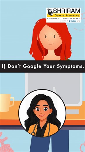 7.4K views · 24 reactions | ‍⚕️ Meet Bima — your friendly health buddy!  ✅ Don’t Google your symptoms ✅ Don’t self-medicate ✅ Visit your doctor regularly ✅ Secure your health with insurance Because your savings should go toward dreams, not hospital bills. ✨ Stay Healthy. Stay Insured.  #HealthTips #StayHealthy #HealthInsurance #BimaCares #WellnessFirst #FinancialSecurity #shriramgi #sgi | Shriram General Insurance | Facebook