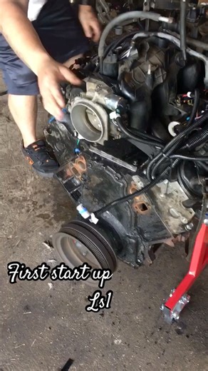 First startup on ls1 LM7 #ls1 #lm7 #rcsb #startup #engine #lsfest