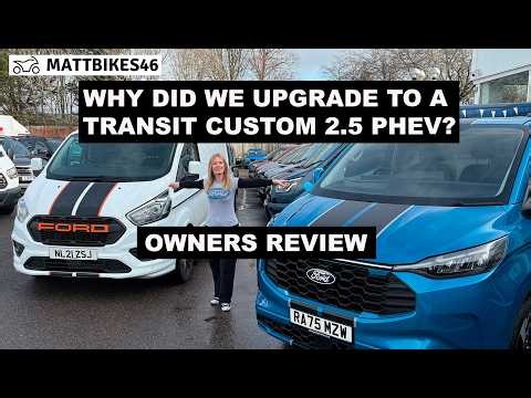 Ford Transit Custom Sport 2.5 PHEV Hybrid Owners Review, Test Drive