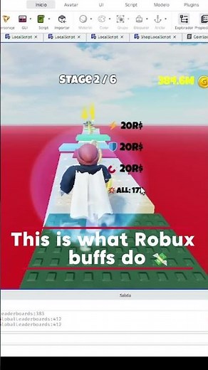 This Robux Buff is BROKEN 😳💸 #games #robloxgamedesign #ishowspeedwannabe #robloxedit