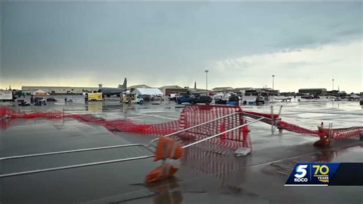 Microburst at Wichita air show injures several, causes damage