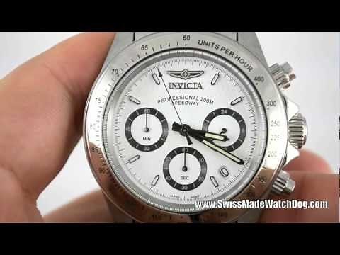 Invicta Watches Men's 9211 Speedway Collection Stainless Steel Chronograph Watch