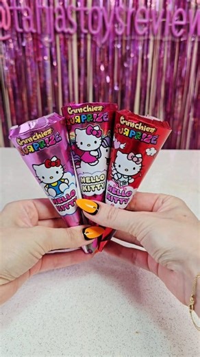 20K views · 411 reactions | [AD] #asmr Unboxing Hello Kitty Crunchiez Surprize! Thank you Relkon Toys with candies Relkon Hellas #GIFTED #toy #crunchiez #crunchiezsurprise #hellokitty #sanrio #asmreating #hellokittyCrunchiezsurprise #surprisetoy #candyandtoys #chocolate | Tanjastoysreview | Facebook