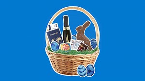 4.8K views · 129 reactions | The Easter Bunny has an eggcellent JetBlue basket this year. Complete with decorated eggs, chocolate, and travel goodies for the bunny on the go. What are you hoping to get in your Easter basket this year?  | JetBlue | Facebook