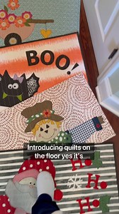 Get ready to WALK on your QUILTS! The new Quilts on the Floor Club is a 12 Month Quilted Canvas Rug Subscription Box. It’s an amazing way to enjoy your love of quilting and incorporate a quilt into your home in a NEW way … as a decorative, indoor rug! The 12 monthly Quilts on the Floor Rugs are a breeze to make and are very beginner friendly. You simply use your sewing machine to applique and quilt each rug! Rugs measure 30″ wide and 18″ tall, a standard indoor rug size. We recommend using a rug