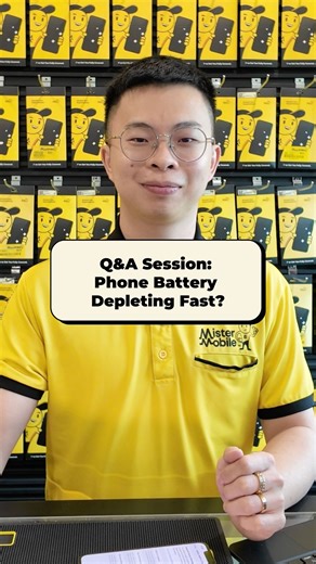 After 2–3 years, most phones lose around 10–30 % of their battery capacity — and that's completely normal! Instead of buying a new phone, get a quick battery replacement with me and bring your device back to life. ⚡ Visit my website now to get started! https://www.mistermobile.com.sg/mistermobile-shop #MisterMobile #Repair #RepairSG #RepairSingapore #SmartphoneRepair #Battery #PhoneBattery #TechRepair #PhoneFix | Mister Mobile