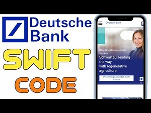 How To Get Deutsche Bank Germany SWIFT CODE | Payment Guide