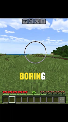 How to get Java Aim (+) in Minecraft PE! (No Mods) #minecraft #shorts