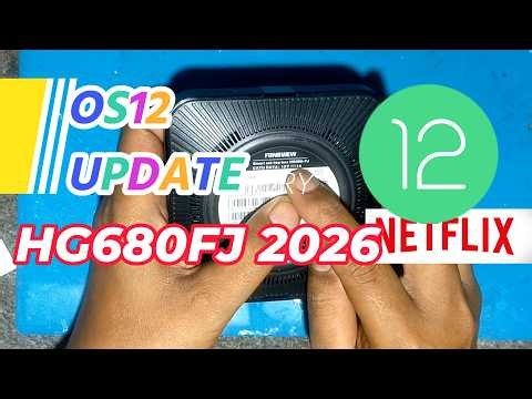 HG680FJ 2026 flash UPDATE ANDROID 12 VIA UBT FULL ROOTED kiriman subscriber JATENG punya