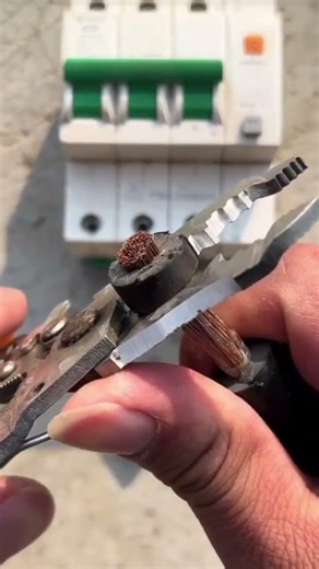 How to Neatly Trim and Crimp Copper Ferrules#shorts #shortvideo