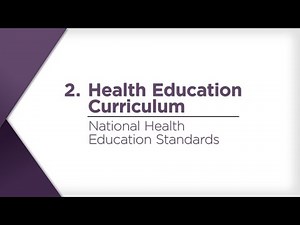 National Health Education Standards