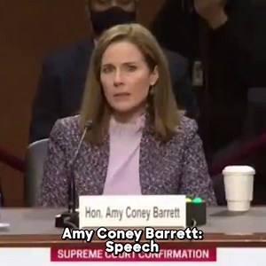 56K views · 1.4K reactions | As Trump has escalated law enforcement agencies and encouraged cops to attack peaceful protestors, Amy Coney Barrett today failed to mention that the right to protest is part of the first amendment. This is what creates fascist states. | The People For Bernie Sanders | Facebook