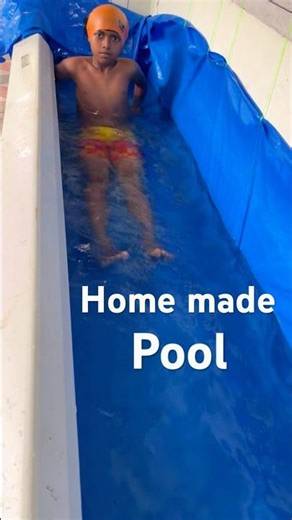 Home made pool in this Summer