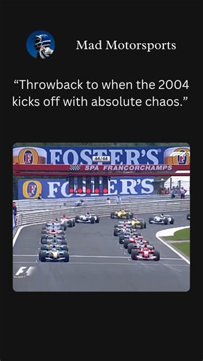 Mad Motorsports | Cars & Racing on Instagram: "Spa-Francorchamps — where chaos always waits at Turn 1. 🔥🏎️💨 Every Belgian Grand Prix begins with the same mix of tension and terror. As 20 cars launch off the grid, Eau Rouge looms in the distance, and the entire field barrels into La Source — one of the tightest hairpins in Formula 1. And more often than not, chaos erupts. Wheels lock. Cars touch. Carbon fiber flies. One driver brakes too late, another squeezes for space, and in seconds, a chai