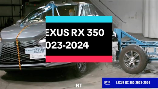 2023-2024 Lexus RX 350 Crash Test Analysis