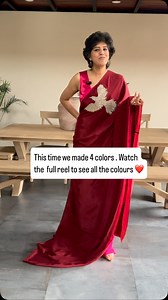 13K views · 1K reactions | ⸻ Our Brooch Saris are listed under the...