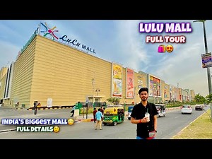 I Explore India’s Biggest Mall 😨| Lulu Mall Lucknow Full Tour Vlog 😍