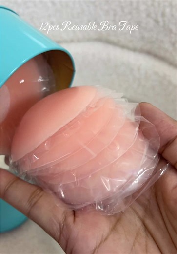 12pcs Reusable Bra Tape for All-Day Comfort