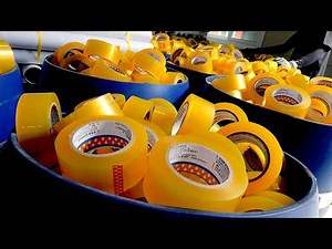 It’s Just Tape? Think Again — The Art of Making Packaging Tape in Korea. Korean Tape Factory