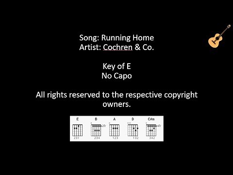 Running Home by Cochren & Co. / Lyrics and Chords / No Capo