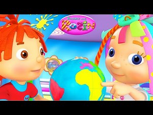 Rozi: Rreth Botës 🌎 ✈️ Në Një Ditë. Filma Vizatimorë Shqip Të Plota 2024.