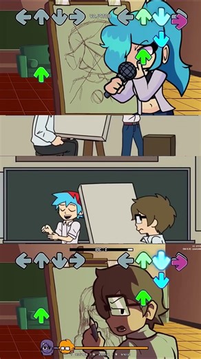 Epic FNF Showdown: Nagatoro, BF, Sky & GF Unite! - FNF Sepai Mod #nagatoro #senpai #shortsviral