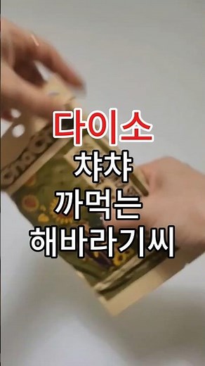 다이소 꿀템리뷰#다이소#챠챠#까먹는해바라기씨#간식#해바라기씨