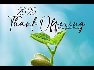 2025 Thank Offering