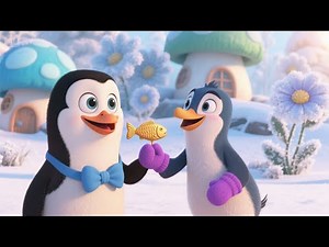 Percy Penguin Packs a Picnic | Chill Penguin Song for Kids | Icy Island Adventure Rhyme