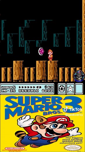 Defeating Roy Koopa in Super Mario Bros. 3 Gameplay