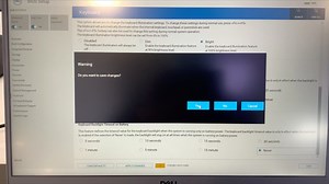 戴尔G15如何设置键盘背光常亮状态