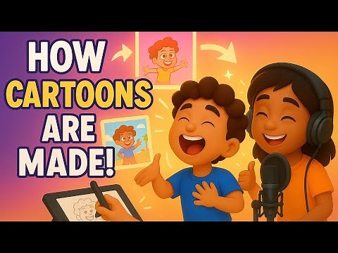 Step-by-Step: Making Animated Movies 🎬 | Learn the 9 Steps of Animation!