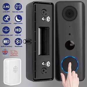 Video Doorbell Wireless WiFi Smart Phone Camera Door Bell Ring Intercom Security | eBay UK