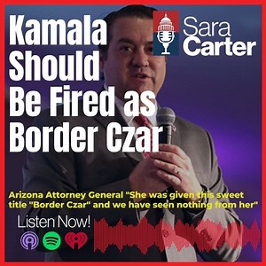 #BORDERCRISIS Arizona Attorney General Mark Brnovich: Biden needs to find a new border czar #TheSaraCarterShow *SUBSCRIBE* https://podcasts.apple.com/us/podcast/arizona-ag-biden-fire-vp-harris-from-border-czar-position/id1468559046?i=1000522072695 | Sara A. Carter