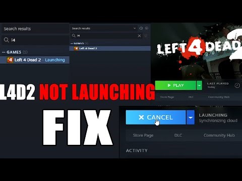 L4D2 not launching when pressing play (FIX)