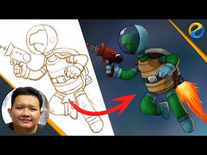 How to draw illustrations in Krita 5.0 | Krita crash course for beginners