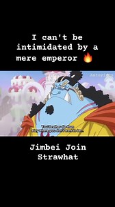 424K views · 9.6K reactions | I can't be intimidated by a mere Emperor  #onepiece #Jimbeijoinstrawhat #jimbeionepiece | Antoyings Tv | Facebook