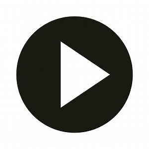 Download mobile application video player button web menu digital silhouette style icon for free