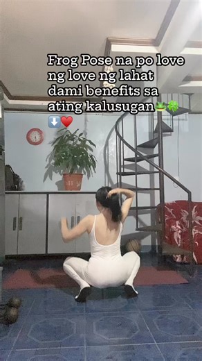 5.9K reactions · 981 shares | Benefits of Frog Pose 3x a week - ✅Strengthening pelvic floor muscles ✅May improve mental emotional health✅Help diabetes management✅Help relieve lower back tension✅Stretching inner thighs and hips✅Strengthen the pelvic floor muscles✅Strengthen core #fitnesstips #fitfam #flexibility #highlights #everyone #reelsvideo #jackiefitnessph #reelsvideos #fbreels #fyp #stayhealthy #frogpose #jackiefitnessph #highlights #everyone | Jackie Lou | Facebook