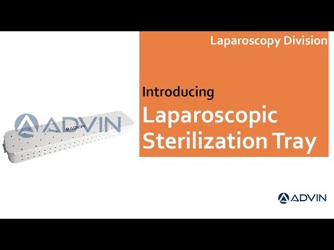 Advin Laparoscope Sterilization Tray | Laparoscopic Sterilization Tray | Laparoscope Instrument Tray