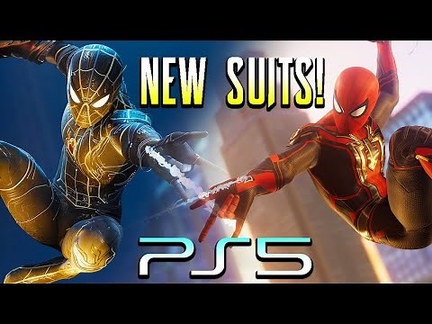 How To Get Spider-Man Remastered “Hybrid” & “Black & Gold” Suits! - NEW Spider Man PS5 Suits!