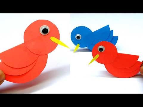 How to Make Paper Bird | Easy DIY Paper Craft for Beginners