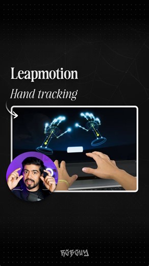 RGBguy - here to make you fall in love with Tech 🫶🏻 on Instagram: "Hand tracking! Leap motion! #rgbguy #vr"