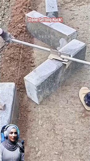Genius Stone Masonry Trick: How Builders Set Heavy Blocks With Perfect Precision!