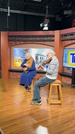 Charlene Thomas and Tim Masters from the Java Joe Jammers graced the Around the Tiers set with a lovely live performance! See their full performance tonight on wbng.com | WBNG 12 News